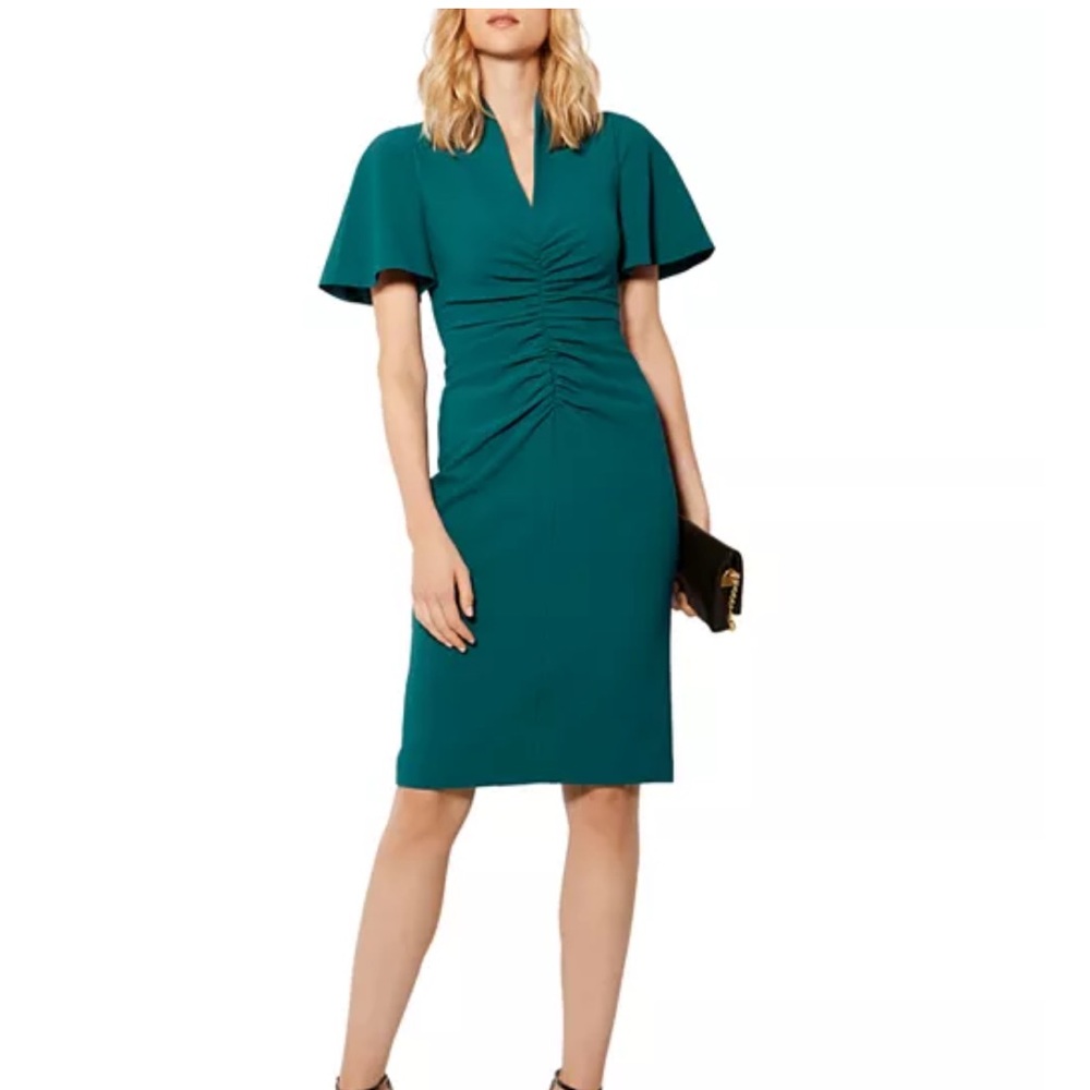 Elegant Teal Dress Karen Millen
